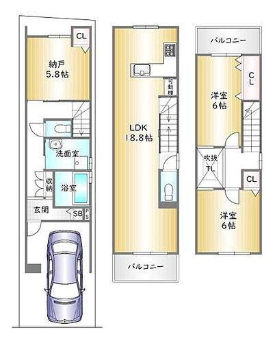 京都府京都市南区吉祥院西ノ庄西浦町 3599万円 2SLDK