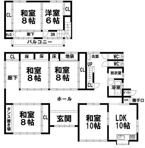 秋田県山本郡三種町森岳字街道東11-2 森岳駅 中古住宅 物件詳細