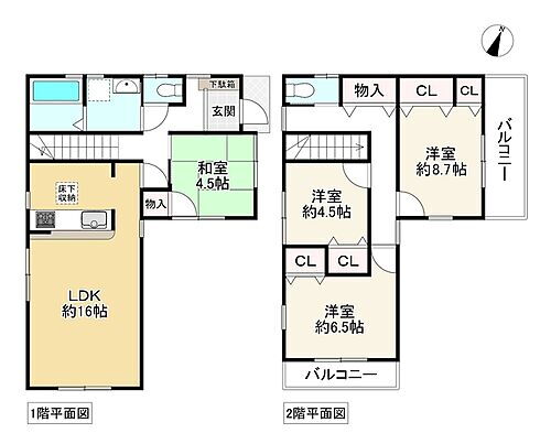 大阪府門真市岸和田３丁目 3580万円 4LDK