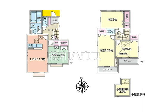 東京都武蔵村山市学園1丁目 玉川上水駅 中古住宅 物件詳細