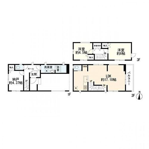 東京都大田区千鳥２丁目 7190万円 2SLDK