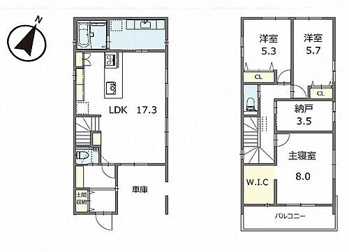 兵庫県神戸市東灘区深江本町１丁目 5680万円 3SLDK