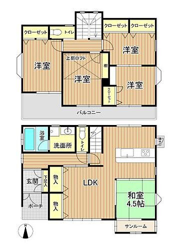 埼玉県上尾市大字瓦葺 中古住宅