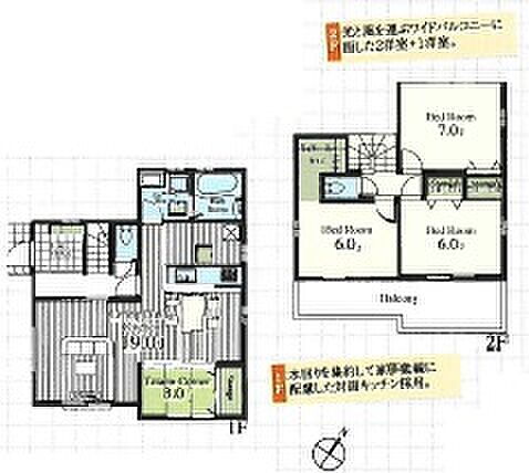 埼玉県狭山市広瀬２丁目 2180万円 3LDK