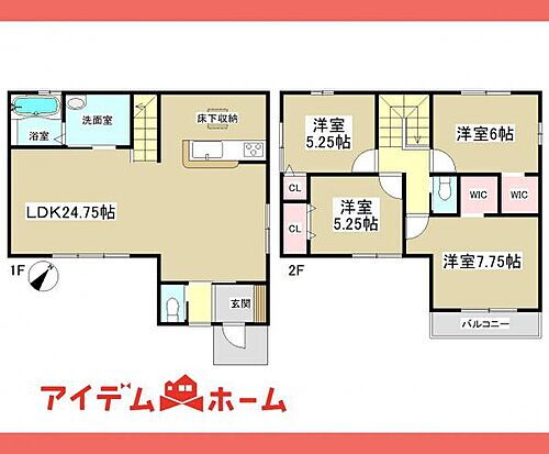 愛知県名古屋市守山区大字上志段味字洞田1116番2 高蔵寺駅 新築一戸建て 物件詳細