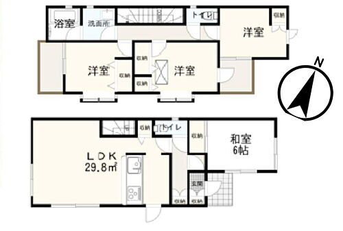 東京都八王子市大塚 3200万円 4LDK