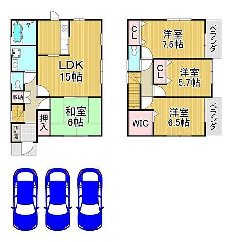 兵庫県川西市大和東４丁目 2980万円