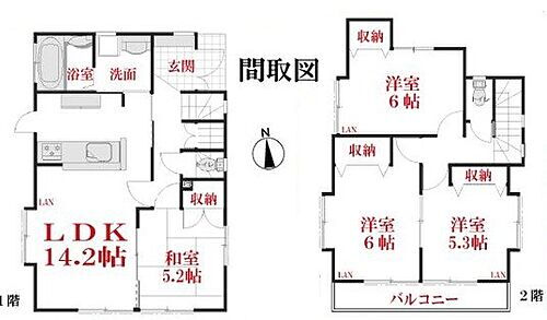 埼玉県所沢市花園３丁目 4380万円