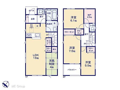 千葉県野田市山崎 運河駅 新築一戸建て 物件詳細