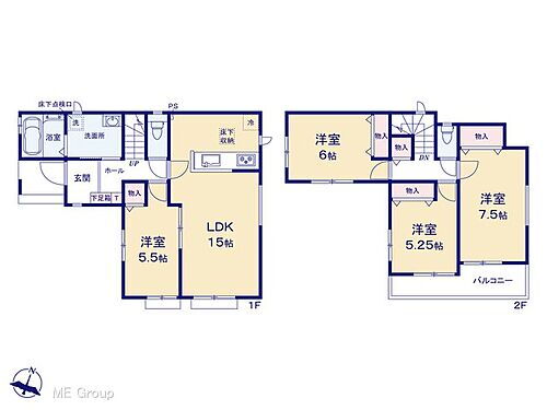 埼玉県さいたま市見沼区大字南中丸 3490万円 4LDK