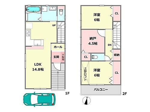 兵庫県神戸市灘区五毛通１丁目 3480万円
