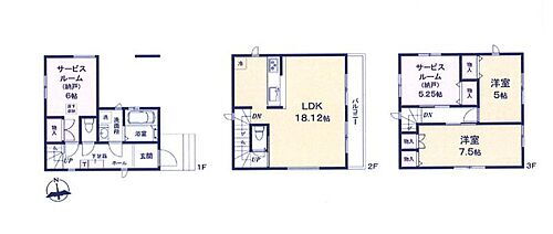 埼玉県蕨市北町４丁目 4798万円 2SLDK