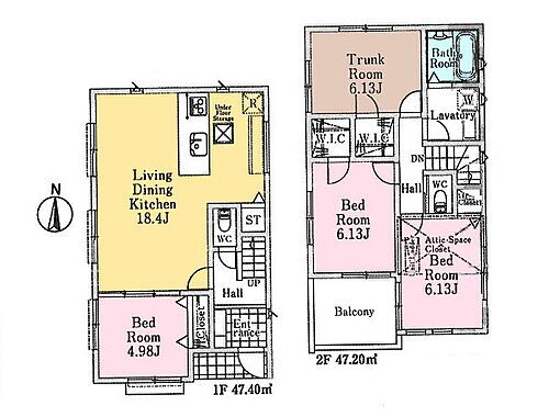 埼玉県所沢市元町 6280万円 3SLDK