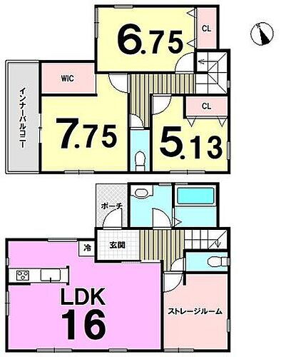 福岡県福岡市南区花畑１丁目 3798万円 3SLDK