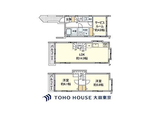 東京都世田谷区上北沢５丁目 中古住宅