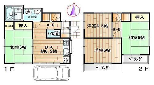 東京都東村山市廻田町４丁目 1750万円 4DK