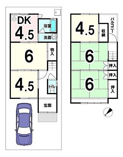 京都府京都市伏見区淀生津町 中古住宅