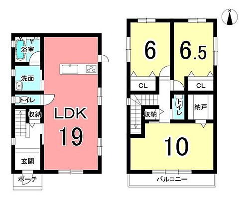 愛知県豊橋市多米中町２丁目 2300万円 3SLDK