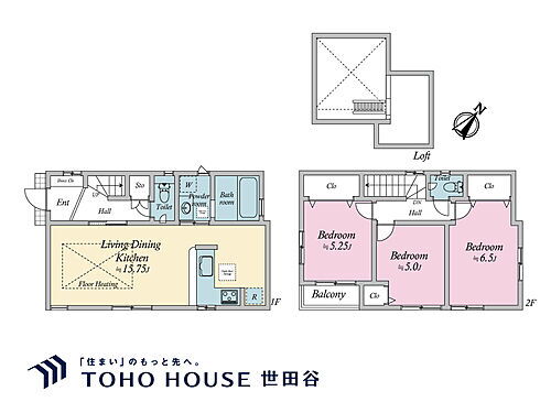 東京都世田谷区喜多見９丁目 7590万円 3LDK