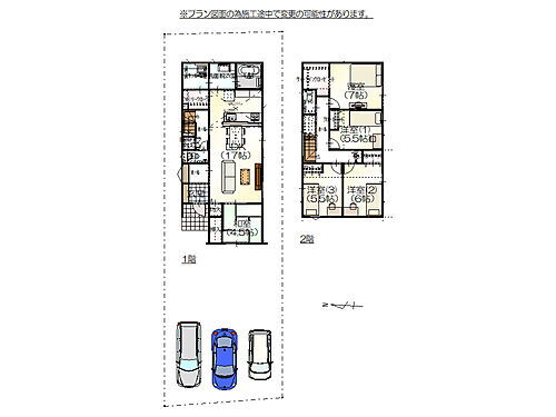石川県能美市浜開発町右棟 乙190番5 能美根上駅 新築一戸建て 物件詳細