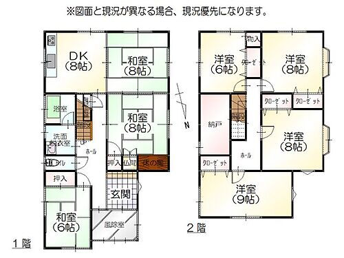 鯖江市川島町３１字東大道上宅　中古一戸建て 室内は簡易リフォームでお住まい可能！