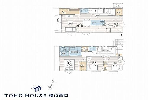 神奈川県横浜市神奈川区西大口 大口駅 新築一戸建て 物件詳細