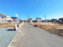 磐田市福田中島　８期　ＡＮ 前面道路含む現地写真です