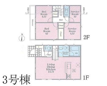 八王子市山田町第１２　新築戸建　全４棟　３号棟