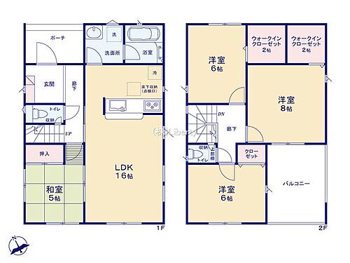 神栖市大野原中央第３　２号棟　新築戸建