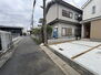 奈良市南京終町４丁目　新築一戸建て　３号棟 前道の様子です
