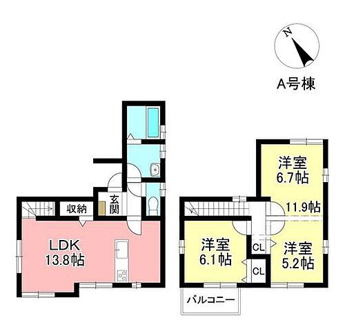 愛知県豊田市広久手町２丁目 3130万円 3LDK