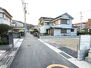 新築戸建　北竹島町 前面道路　南西側　公道　幅員約4.02m　間口約10.20m （位置指定道路）