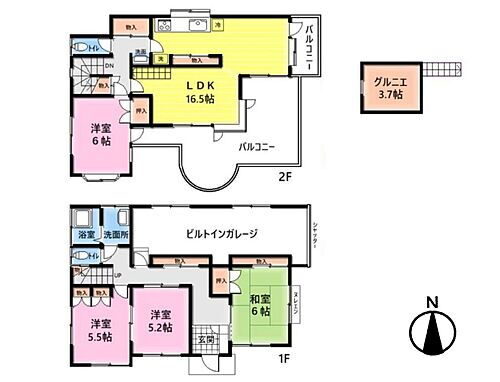 埼玉県さいたま市浦和区上木崎８丁目 4990万円 4LDK