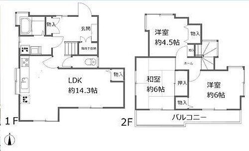 東京都八王子市川口町 1797万円