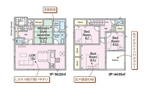茨城県那珂郡東海村大字村松2号棟 3082-23 東海駅 新築一戸建て 物件詳細