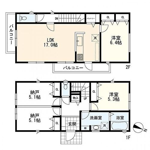 神奈川県横浜市保土ケ谷区川島町 4290万円 2SLDK