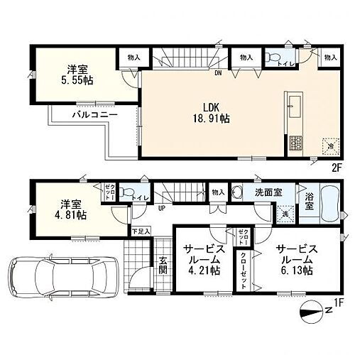 神奈川県横浜市港南区大久保３丁目 4480万円 2SLDK