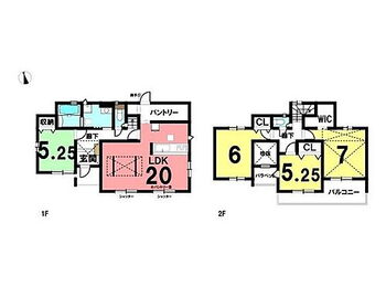 新築戸建　大津町大津２期 大津町大津2期2号棟4LDK+WIC+パントリー+カースペース3台