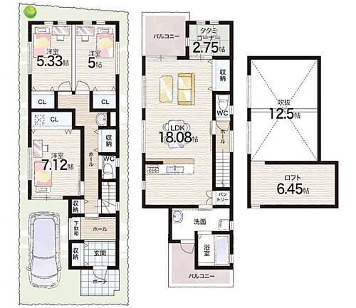 兵庫県西宮市堤町 5050万円 3LDK