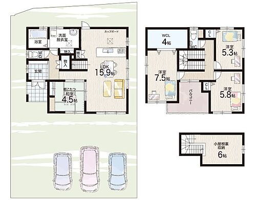 滋賀県東近江市伊庭町 3980万円 4LDK