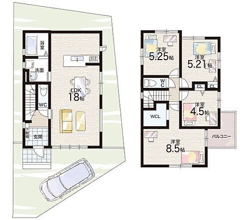 京都府京都市右京区梅津後藤町 4095万円 4LDK