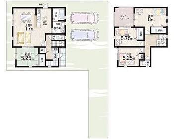 湖南市若竹町第２期　新築一戸建て 対面キッチン・陽当り良好