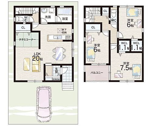 京都府城陽市奈島久保野 3280万円 3LDK