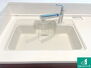 新築一戸建　堺市東区草尾 簡単便利なレバー式！伸びる浄水器内蔵水栓！