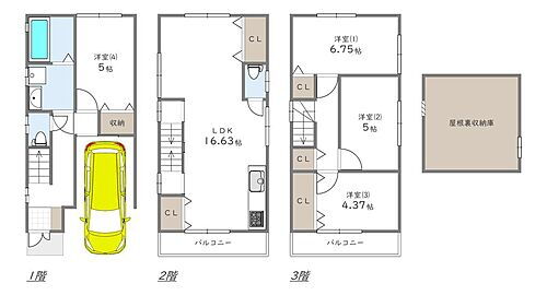 大阪府守口市滝井元町1丁目7-7 千林駅 中古住宅 物件詳細