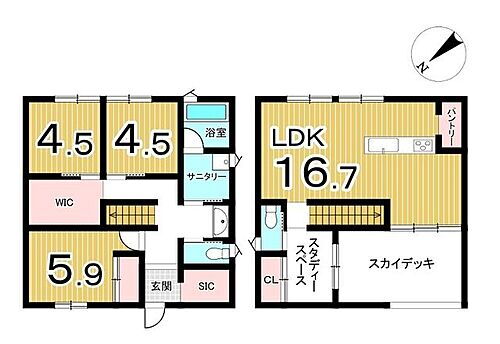 三重県鈴鹿市寺家６丁目 2888万円 3LDK