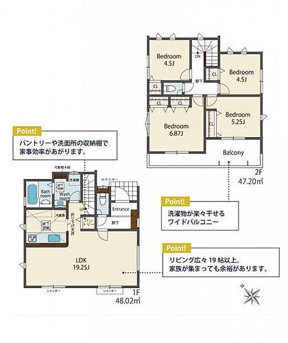 埼玉県所沢市大字上安松 所沢駅 新築一戸建て 物件詳細