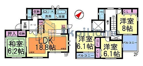 兵庫県神戸市西区井吹台北町２丁目 3880万円