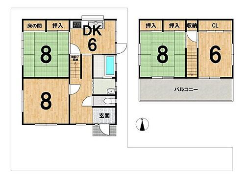 奈良県大和郡山市矢田山町 380万円 4DK