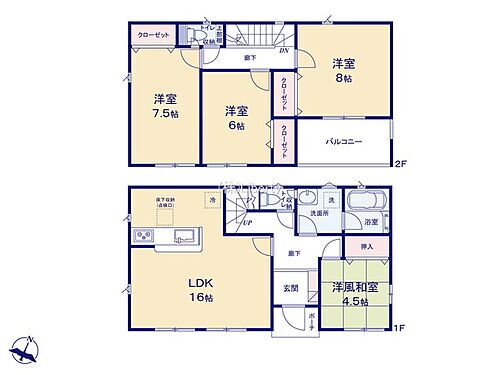 茨城県水戸市石川２丁目 2590万円 4LDK